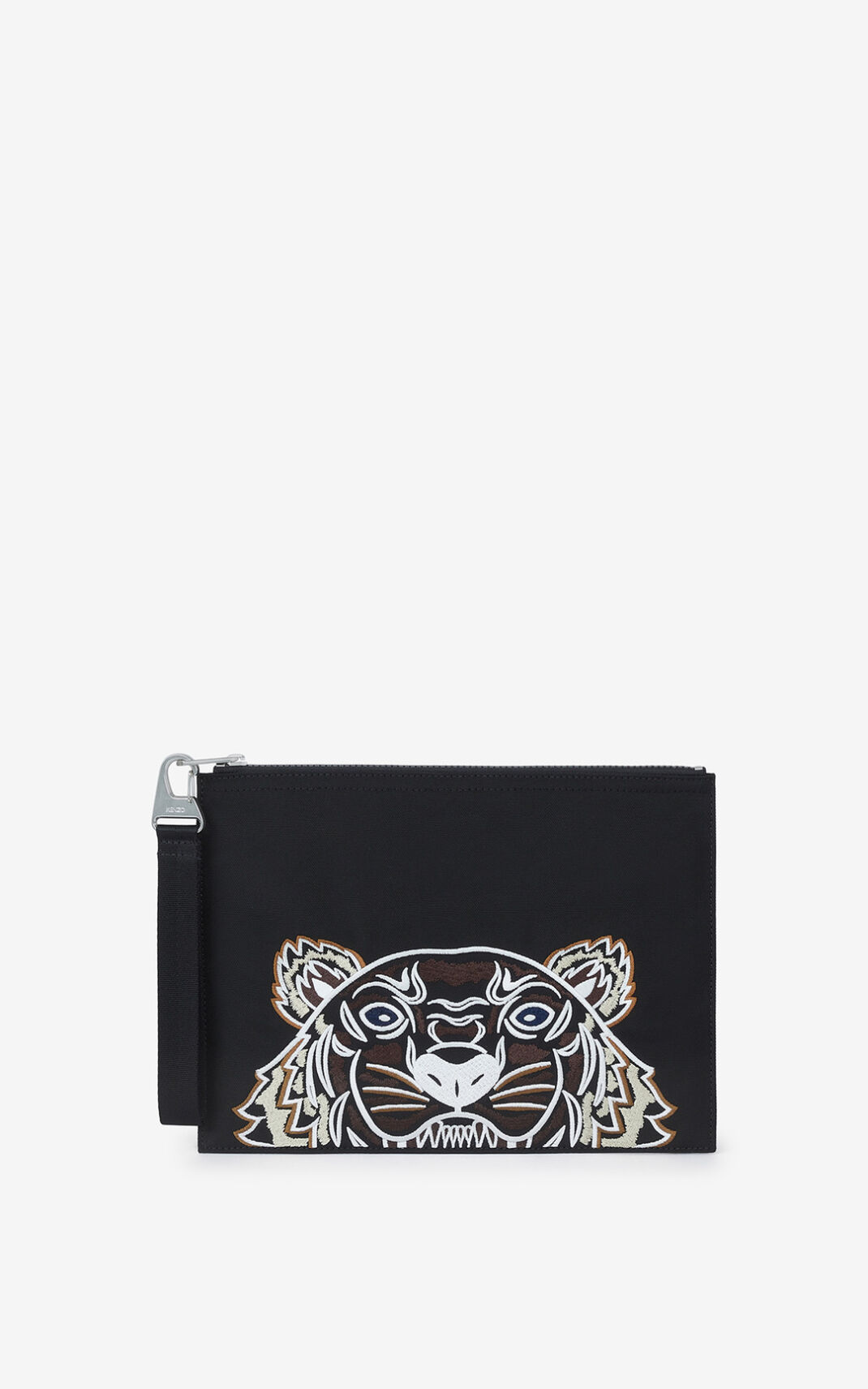 Kenzo Large canvas Kampus Tiger Moška Pisemska Torbica Črna SI-2136890